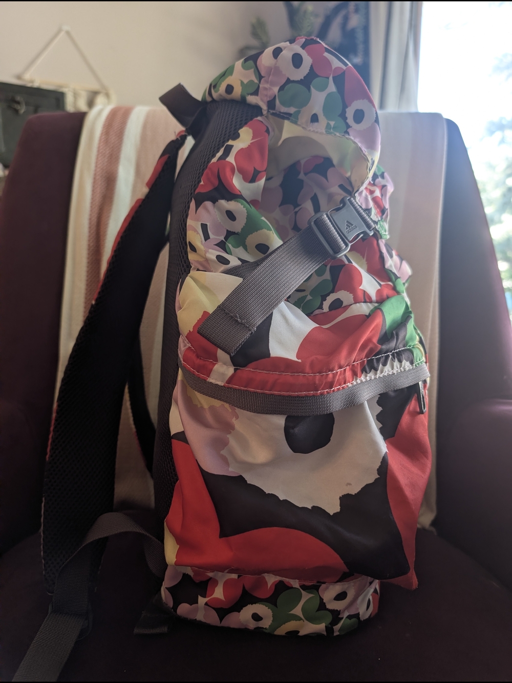 adidas Floral Multicolor Backpack - Picture 4 of 13